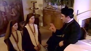 Two Sexy Nuns Pleasing Their Father
