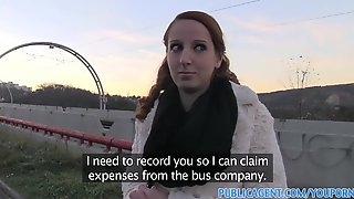 PublicAgent Ginger girl gets into..