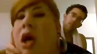 Crossdresser fucked by yiung stud