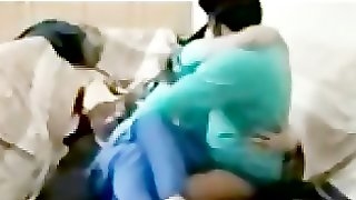 Desperate Pakistani girl kissing and..