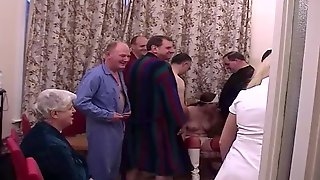 A Group Of Old Men Have Sex With A..