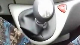 Fucking the car gear