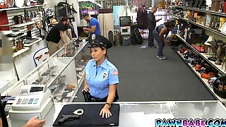 Police woman needs a dick
