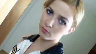 Abigaile Policewoman Footjob