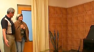 Cute blonde with big boobs takes a..