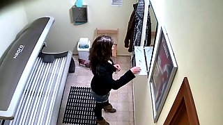 Hidden Cam Young Girl is Touching her..