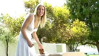 Ingenious Allison shy blonde babe..