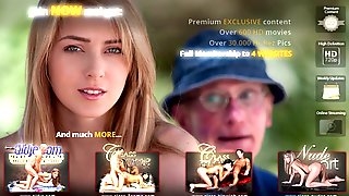 Athletic grandpa fucks a very horny..