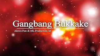 Copine, Gangbang Bukkake