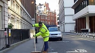 Civil servant gets a sexy surprise