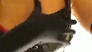 Sexy Dominatrix Teases