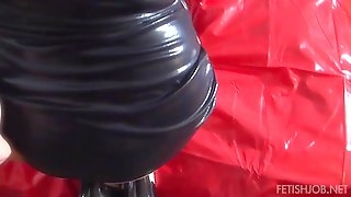 Angelas amateur footjob and handjob in..