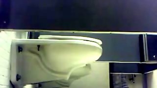 College girls toilet spy