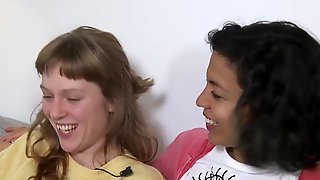 Amazing Homemade Lesbian Threesome!