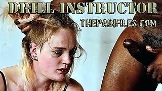 Sexual interracial domination of blonde..