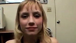 Teen Sucks And Swallows