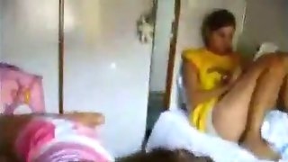 Train Cabin Exhibitionism Blowjob