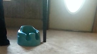 Mexican baby sitter gives me a blowjob..