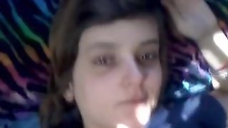 Amateur Chubby with Massive Tits Fucks..