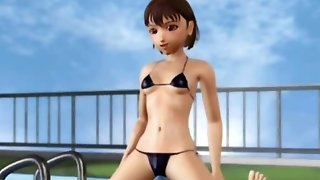 Old Man Fucks Little 3D Teen!