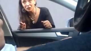 Jerking off while she tells me her life..
