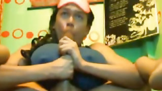 14 Inch Selfsucking with Oozing Cum