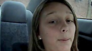 Lindsey Dawn Naughty In Car 4