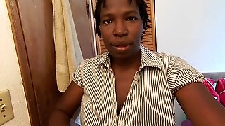 Big boobs ebony getting milk out of her..