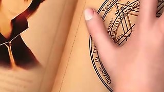 Animated nymphet taking long shaft inside