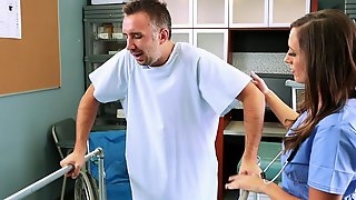Wild fuck with a horny patient