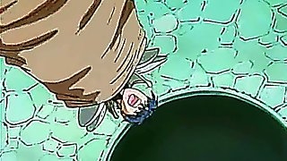 Furry anime hot drilled by snake monster