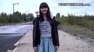 18 years old teen Luna first nude video..