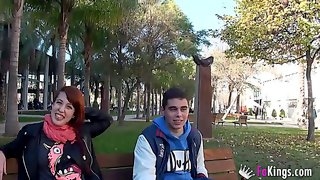 Spanish amateur teen couple fucks for..