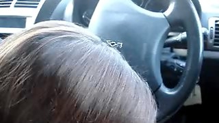Swallowing spunk in the car park