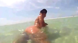 Bottle Insertions At The Nudist Beach