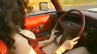 La Signora In Cadillac Col Nero Dietro..