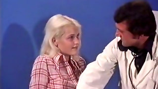 Vintage blonde gets horny and allows..