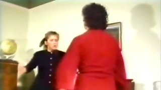 Retro Dress Ripping Catfight