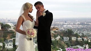 Beautiful bride pussyfucked before..