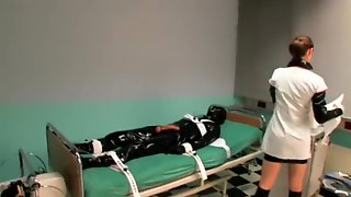 Goddess nurse sounding and face sitting..