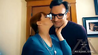 Stepmom seduces her stepson