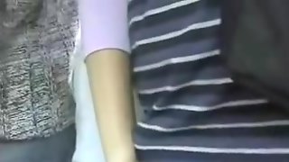 Dark Brown groped in the bus by an..