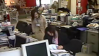 Japanese employee deprave her collegue