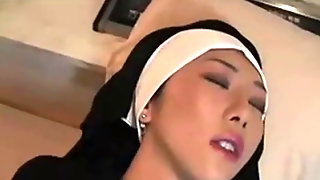 Asian nun