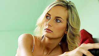 OLD4K. Blond Hair Girl Hair Lady and..