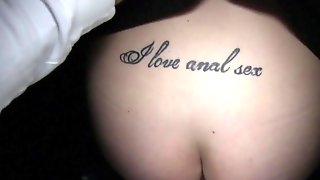 Kristy in Tattoo babe gets pierced..