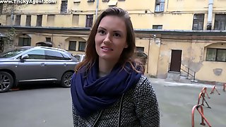 Svelte naturally pale gal Sofy Torn is..