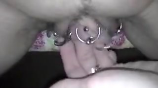Incredible amateur Piercing, Close-up..