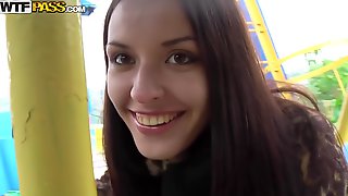 This kinky couple love to fuck outdoors