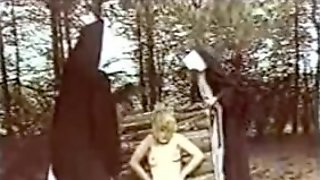 2 nuns chastise and abuse a juvenile..